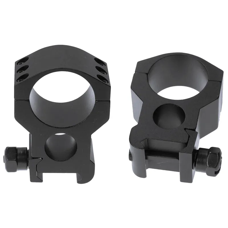 BAUER Mounting Kit d=30 mm, High (Height=25mm, for Weaver, Stop-Pin, aluminium)