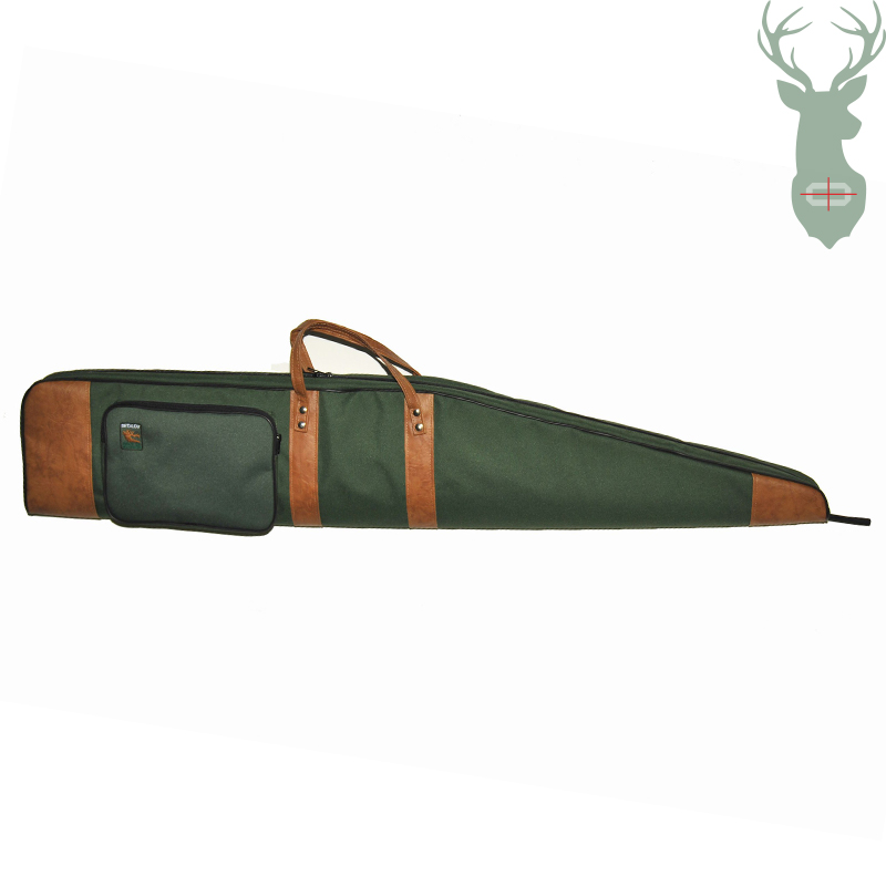 Gun case with 1 pocket and leatherette