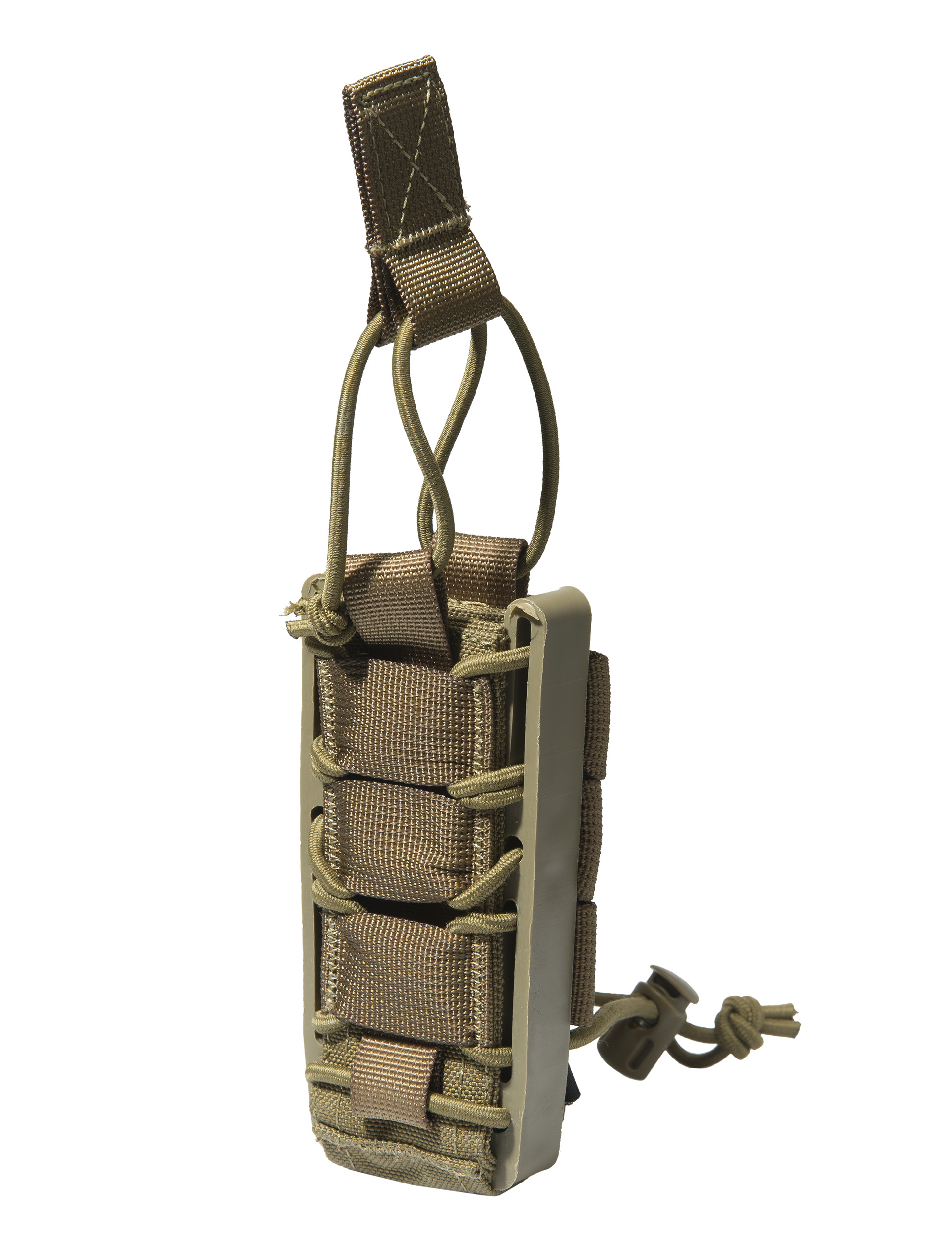 Rapid Access Pistol magazine carrier for short gun - Coyote Brown