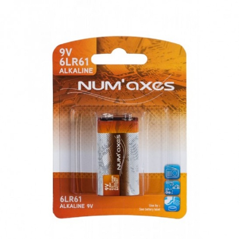 NUM´AXES 6LR61 - Battery 9V