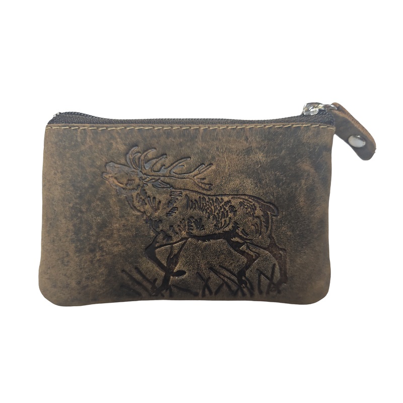 Giorgio Carelli leather wallet / clutch Deer