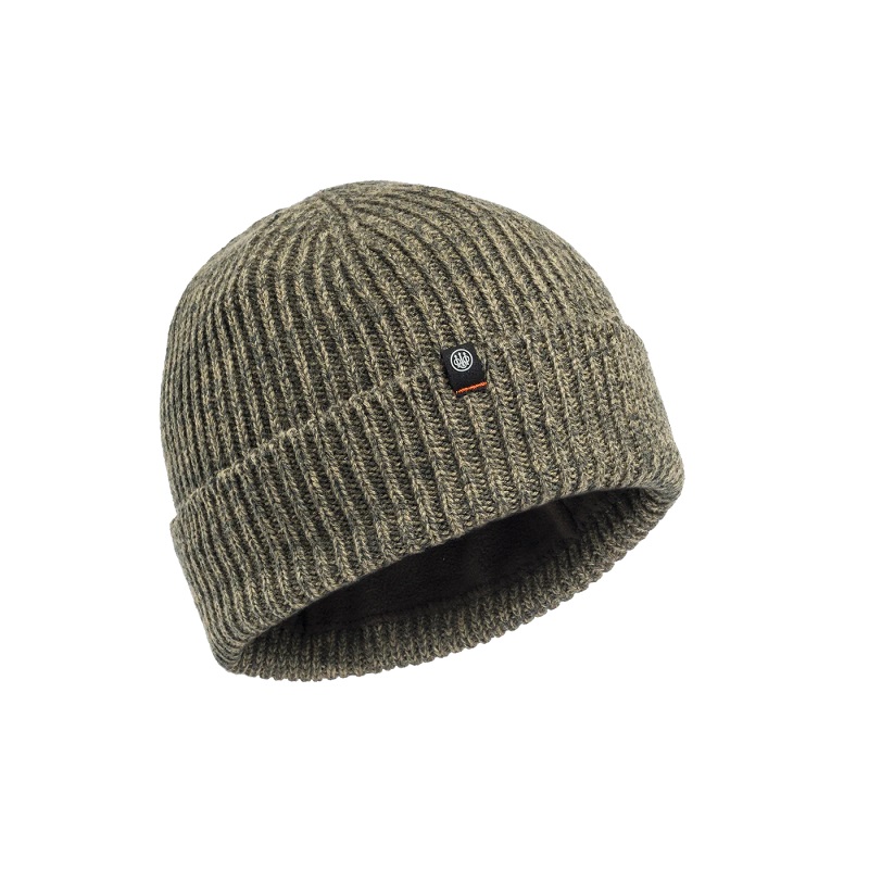 Marten Beanie Cap - Green Stone &amp; Bark