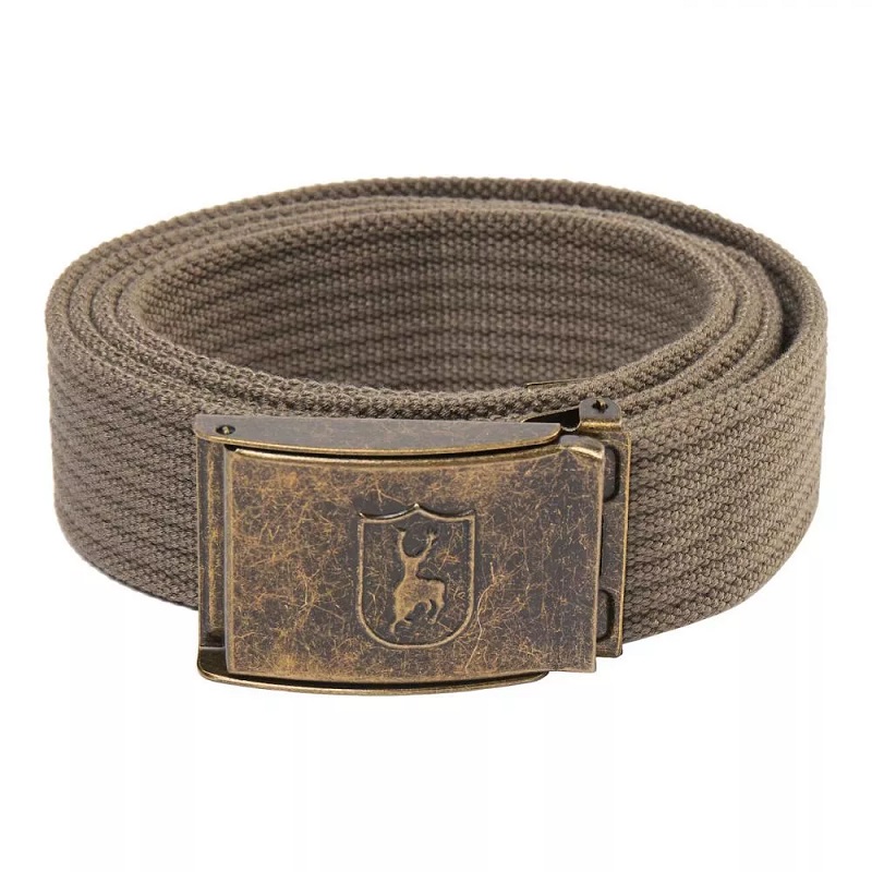 DEERHUNTER Canvas Belt Driftwood