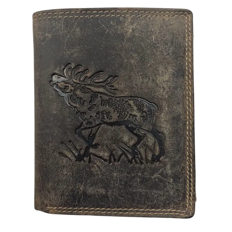 Giorgio Carelli leather wallet - Deer I