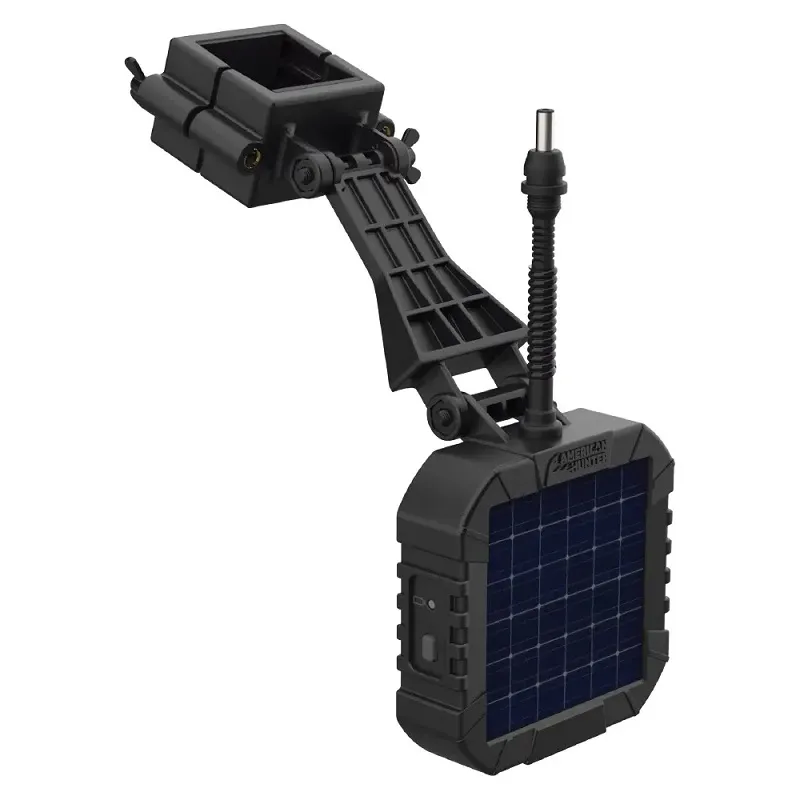 American Hunter - 6V solar panel with integrated li-ion battery