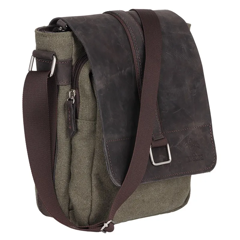 2wolfs - Shoulder bag ELAND - green