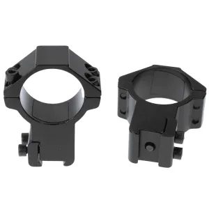 BAUER Mounting Kit d=30 mm, High (Height=20mm, for 11mm fish, Stop-Pin, aluminium)
