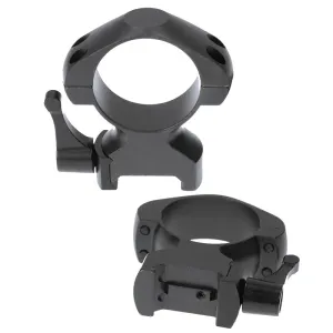BAUER Mounting Kit d=30 mm, Standard (Height=15mm, for Weaver, quick-release, steel)