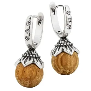 Barrique silver earrings