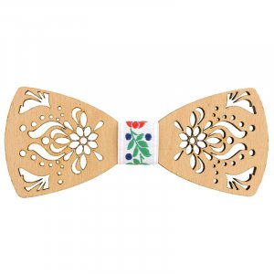 Wooden bow tie - Folklore