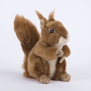 Plush squirrel