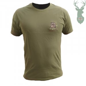 T-shirt with short sleeves - pattern Wild boar