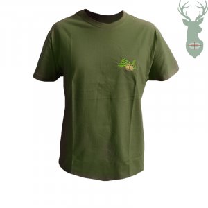 Short sleeve T-shirt - acorn pattern