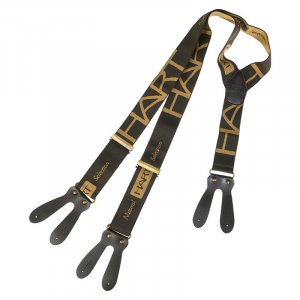 HART braces with leather grip - wide