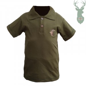 Kids polo shirt - deer