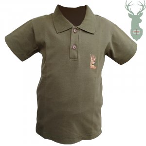 Kids polo shirt - deer