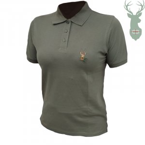 Women's polo shirt - deer