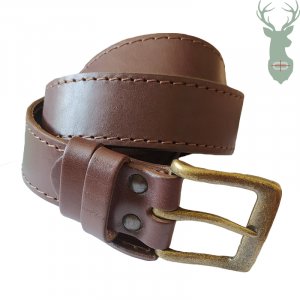 TRADITION II leather belt 120cm