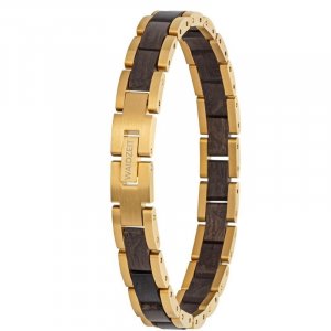 Wooden bracelet Mystik Gold