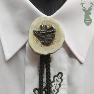 Hunting tie Bolo - Deer