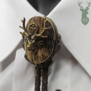 Hunting tie Bolo - Exclusive Hubertus II