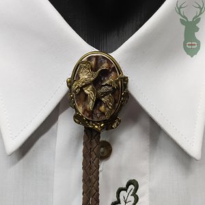 Hunting tie Bolo - Exclusive Ducks