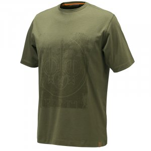 Beretta Logo T-shirt - Dark Olive