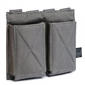 Open Top Double 5.56 magazine carrier - Wolf Grey