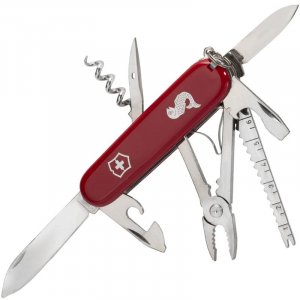 VICTORINOX 1.3653.72 - ANGLER red knife