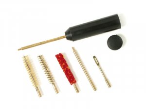 Cleaning gun kit cal. 7,65 plastic case