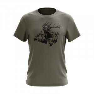 Northfinder BENNIE t-shirt greengrey