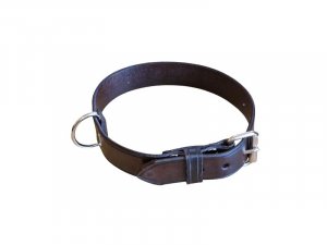 Unlined leather collar 50cm