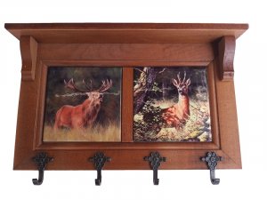 Hubert DeLuxe key rack III Deer - Deer