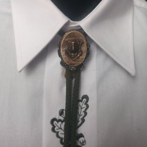 Hunting tie Bolo - Wild boar I