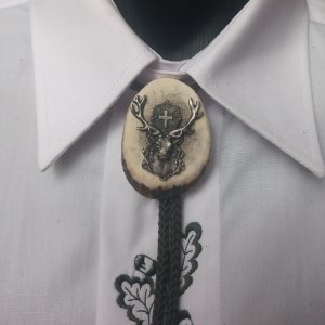Hunting tie Bolo - Hubertus II