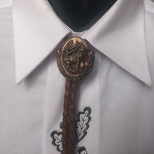 Hunting tie Bolo - Exclusive Deer XII