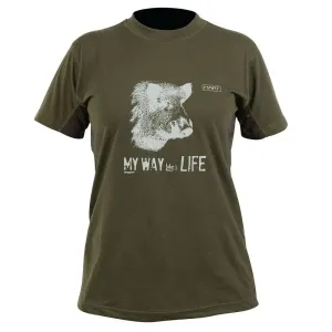BRANDED T-SHIRT Basurde-Wild Boar women's T-shirt