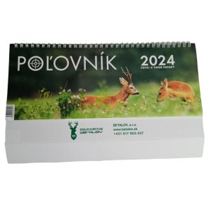 Picture desk calendar 2024