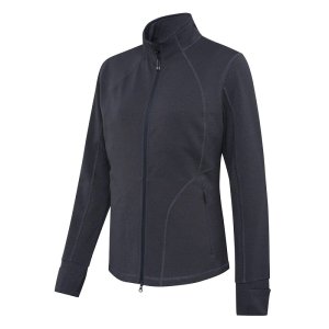 Suojella Woman's Fleece Sweatshirt - Ebony