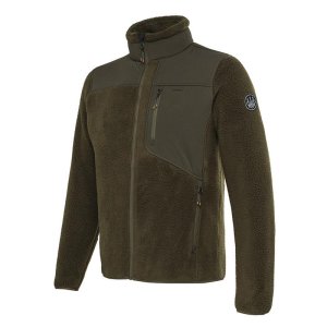 Halifax Sherpa Fleece Sweatshirt - Green Moss