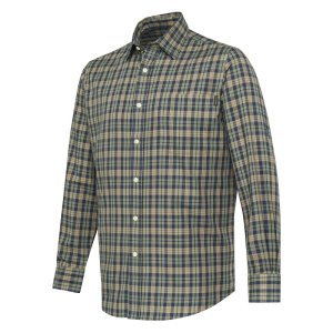 Bryggen Shirt - Blue &amp; Sand Check