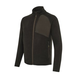 Abisko Full Zip Fleece Sweatshirt - Brown Bark