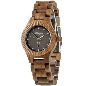 GAMSKAR Premium wooden ladies watch