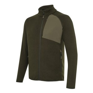 Abisko Full Zip Fleece Sweatshirt - Green Moss