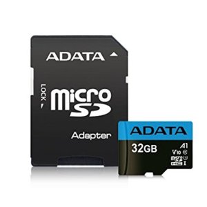 ADATA MicroSDHC 32GB UHS-I 100/25MB/s SD card + adapter