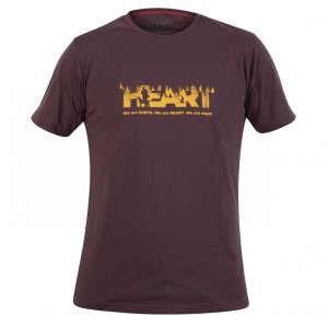 HEART-TS T-shirt Dark Garnet