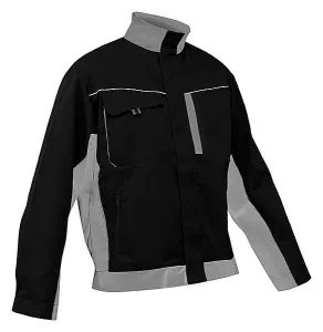 Men's work jacket TECHNIC I. black/grey