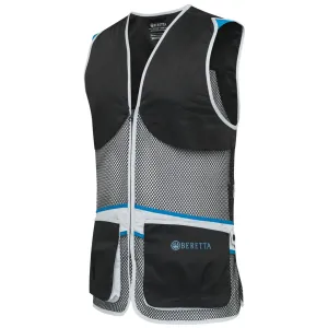 Full Mesh Vest - Black &amp; Blue Excell