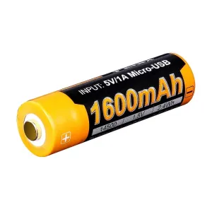 Rechargeable USB-C battery Fenix 14500 ARB-L14-1600U