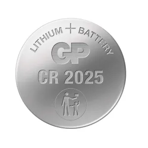 GP Lithium button cell battery CR2025